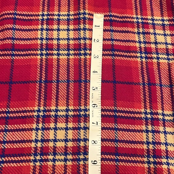 Retro Vintage Wool Fabric 55” x 28” piece - Picture 3 of 3